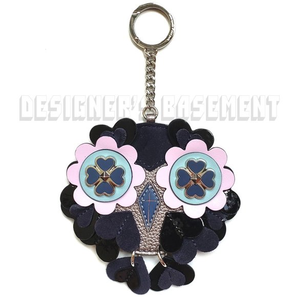 KATE SPADE hearts Nightcap OWL Key Fob Ring CHARM - Picture 2 of 4